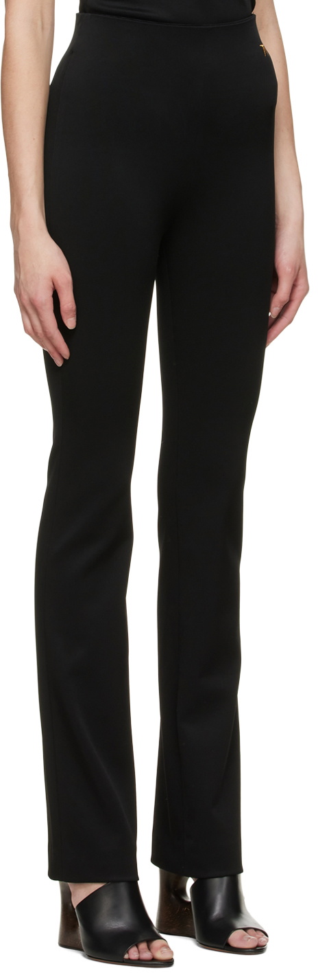 Atlein Black Viscose Trousers