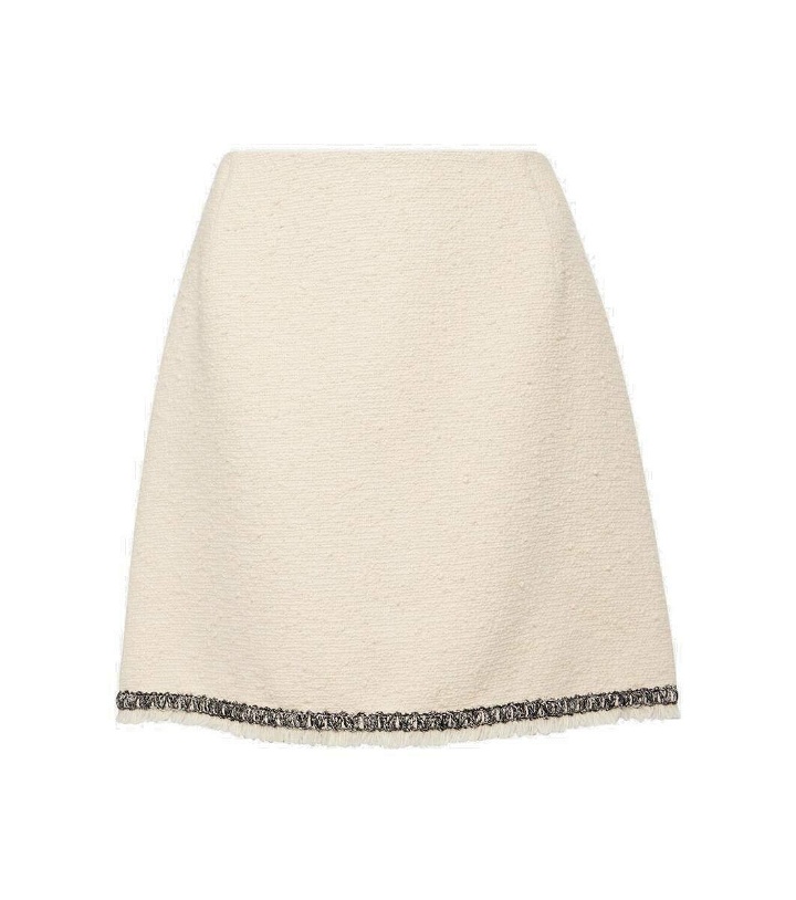Photo: Moncler Cotton-blend miniskirt