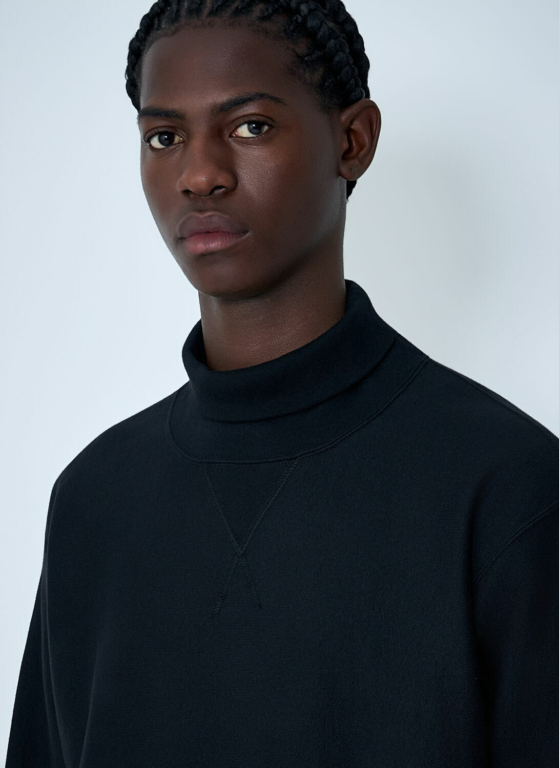 Comme des Garçons Homme High-Neck Pullover Sweater