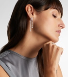 Bucherer Fine Jewellery Classics Twist 18kt white gold earrings with diamonds