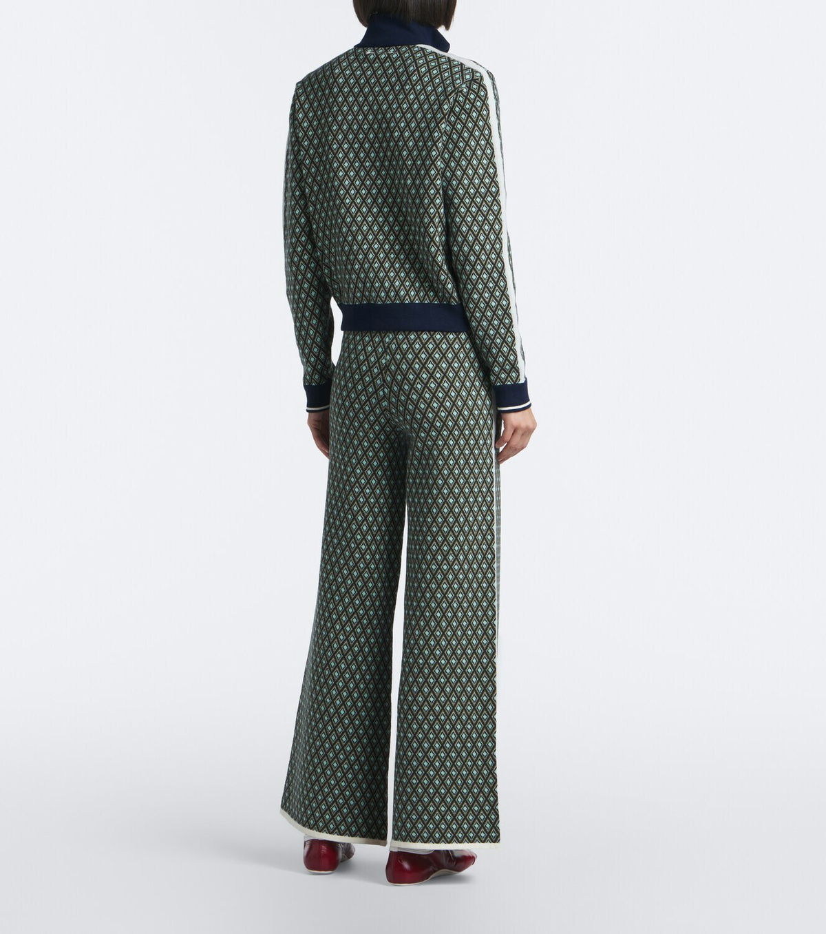 The Upside Viva Juniper cotton-blend wide-leg pants