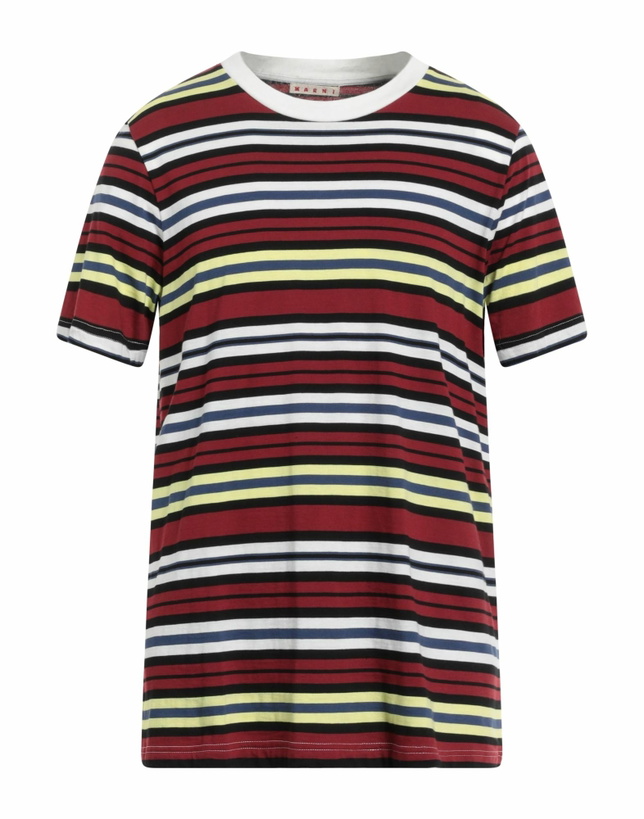 Photo: Marni Mens T-shirt Burgundy