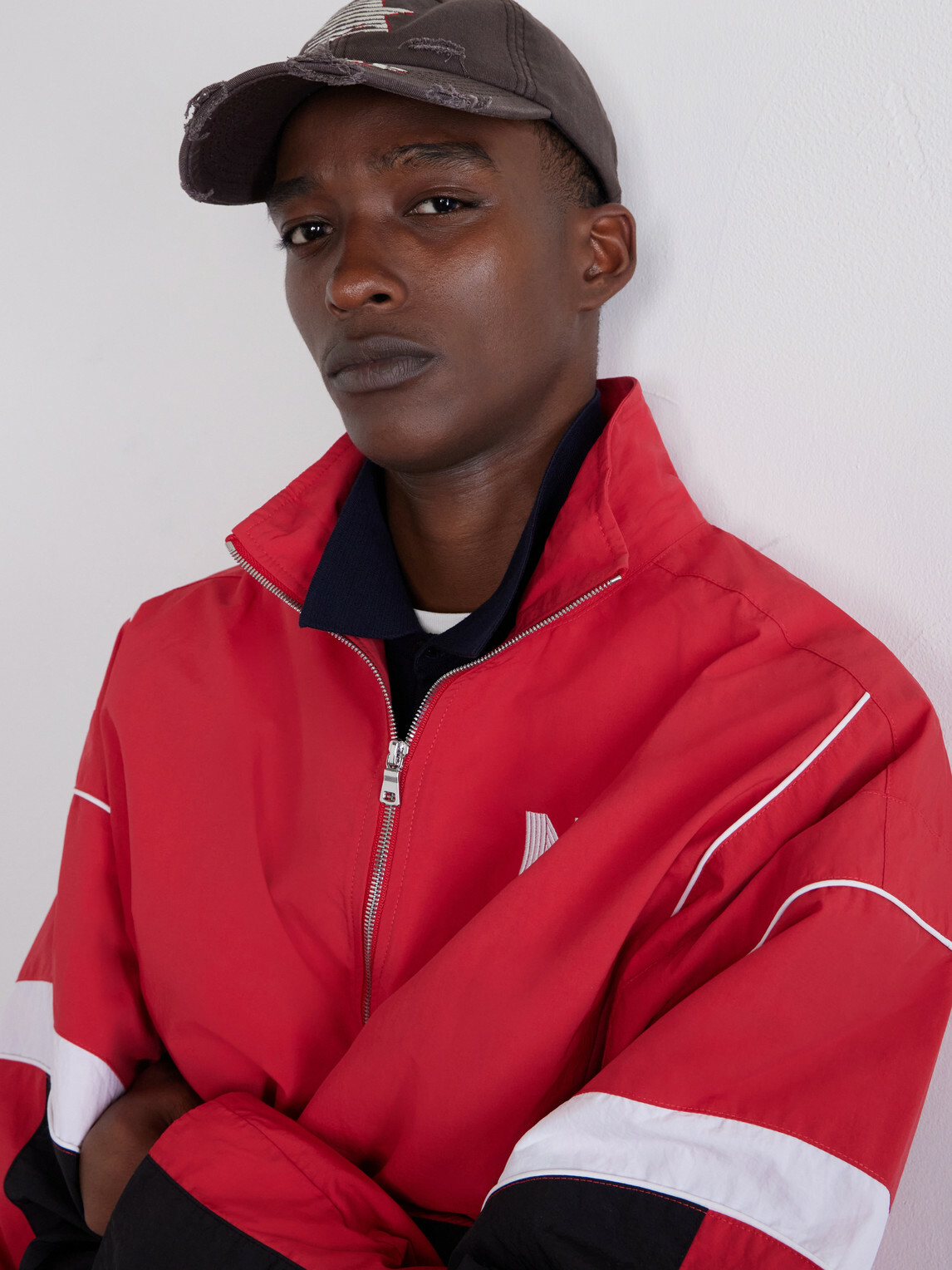 NAHMIAS - Miracle Distressed Logo-Embroidered Cotton-Twill Cap