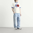 Pleasures Men's x Oasis 1996 Ringer Shirt in White