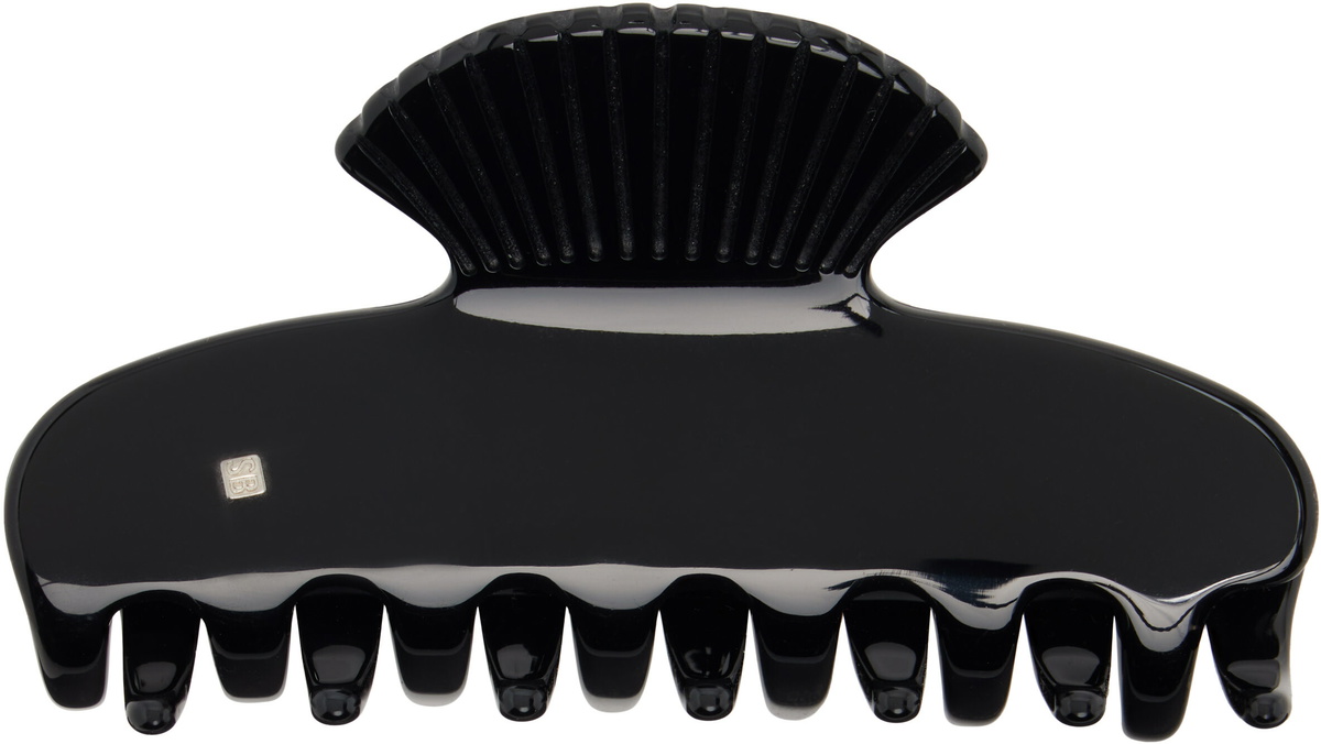Sophie Buhai Black Small Fan Shell Claw Clip