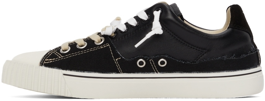 Maison Margiela Black Evolution Low-Top Sneakers Maison Margiela