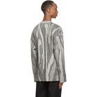 Nicholas Daley Grey Cotton Long Sleeve T-Shirt