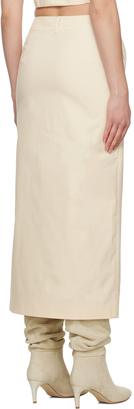 Anna Quan Off-White Maevis Maxi Skirt