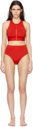 Y-3 Red Logo Bikini