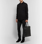 Saint Laurent - Leather Tote Bag - Men - Black