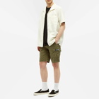 A Bathing Ape Men's 6 Pocket Short in Olive Drab