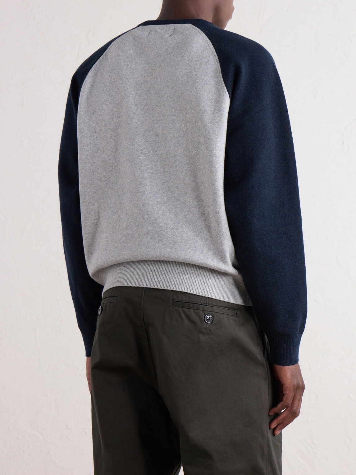 WTAPS - Ian Logo-Embroidered Cotton-Blend Sweater - Gray