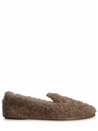 MAX MARA - 10mm Felian Wool & Silk Loafers