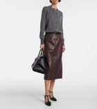 Ferragamo Cashmere-blend cardigan