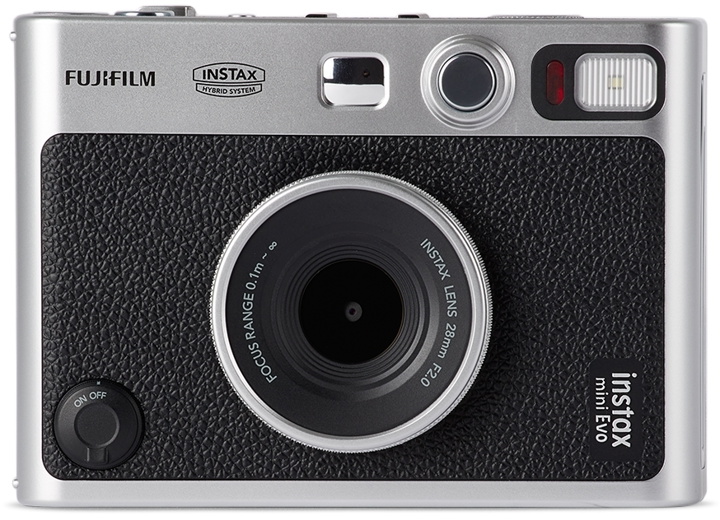 Photo: Fujifilm Black instax mini Evo Instant Camera