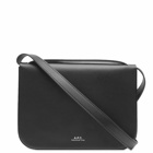 A.P.C. Men's Josh Cross Body Bag in Black