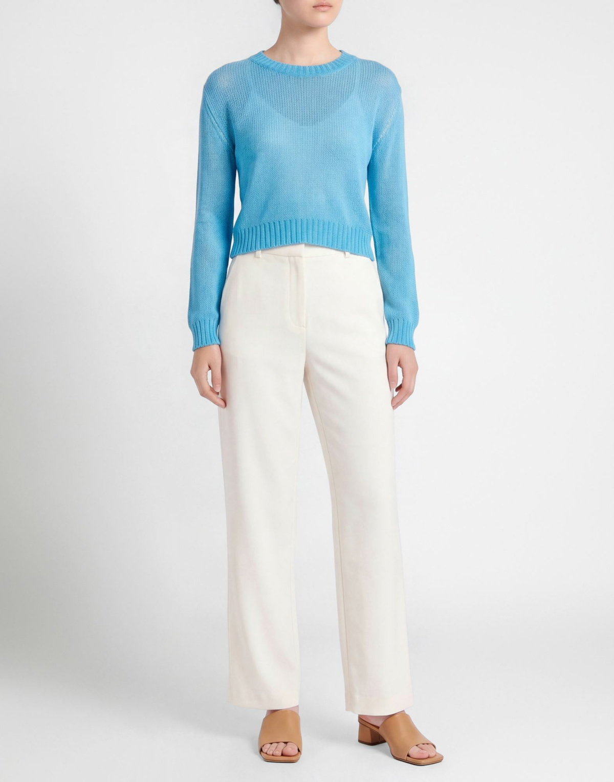 Jucca Womens Sweater Sky in Blue