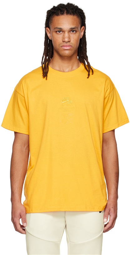 Photo: Nike Yellow AF1 40th Anniversary T-Shirt