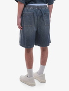 Valentino Bermuda Shorts Blue   Mens