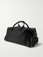 Bennett Winch - Weekender Leather-Trimmed Cotton-Canvas Holdall