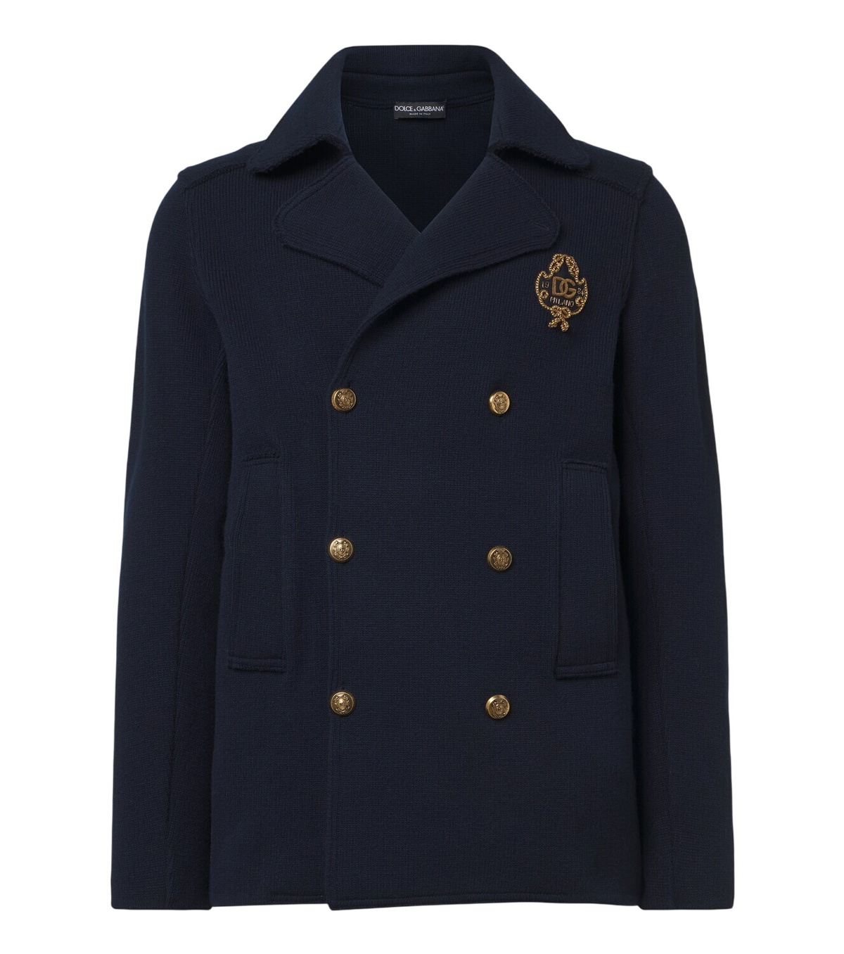 Dolce and Gabbana Black Zip-Up Track Jacket Dolce & Gabbana