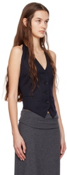 DRAE Black Backless Vest