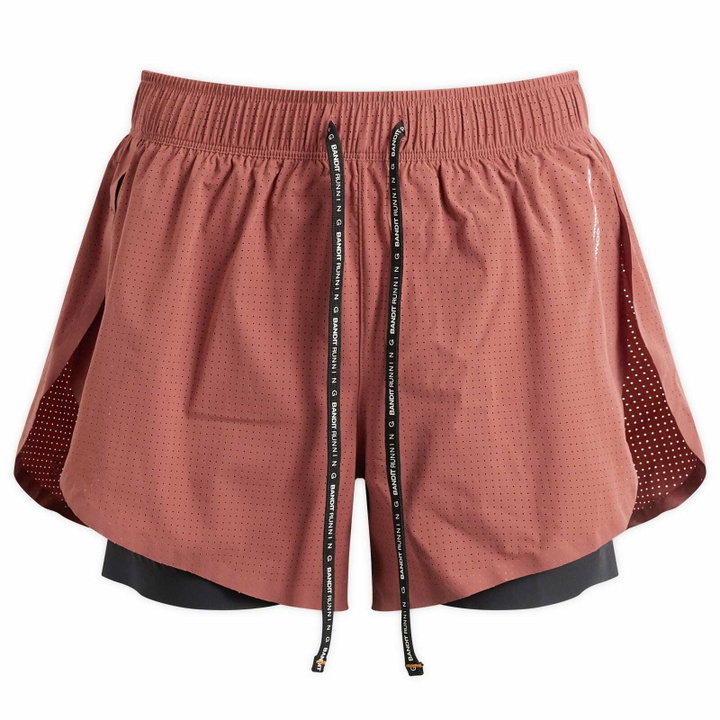 Photo: Bandit Women's Vento™ 3” Flowy 2 In 1 Short in Mahogany