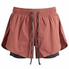 Bandit Women's Vento™ 3” Flowy 2 In 1 Short in Mahogany