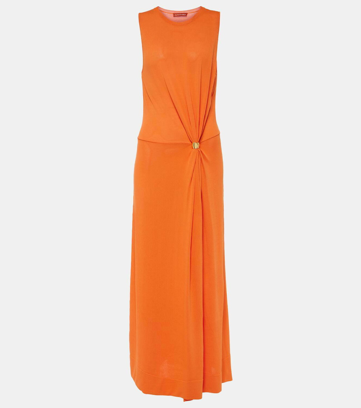 Altuzarra Saralien gathered jersey maxi dress