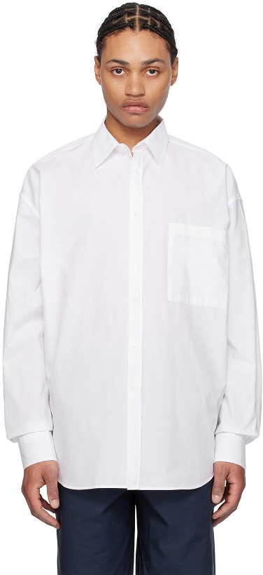 Photo: The Frankie Shop White Matthias Shirt