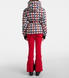 Perfect Moment Candice houndstooth down ski jacket