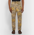 Isabel Marant - Rowland Printed Cotton Drawstring Trousers - Yellow