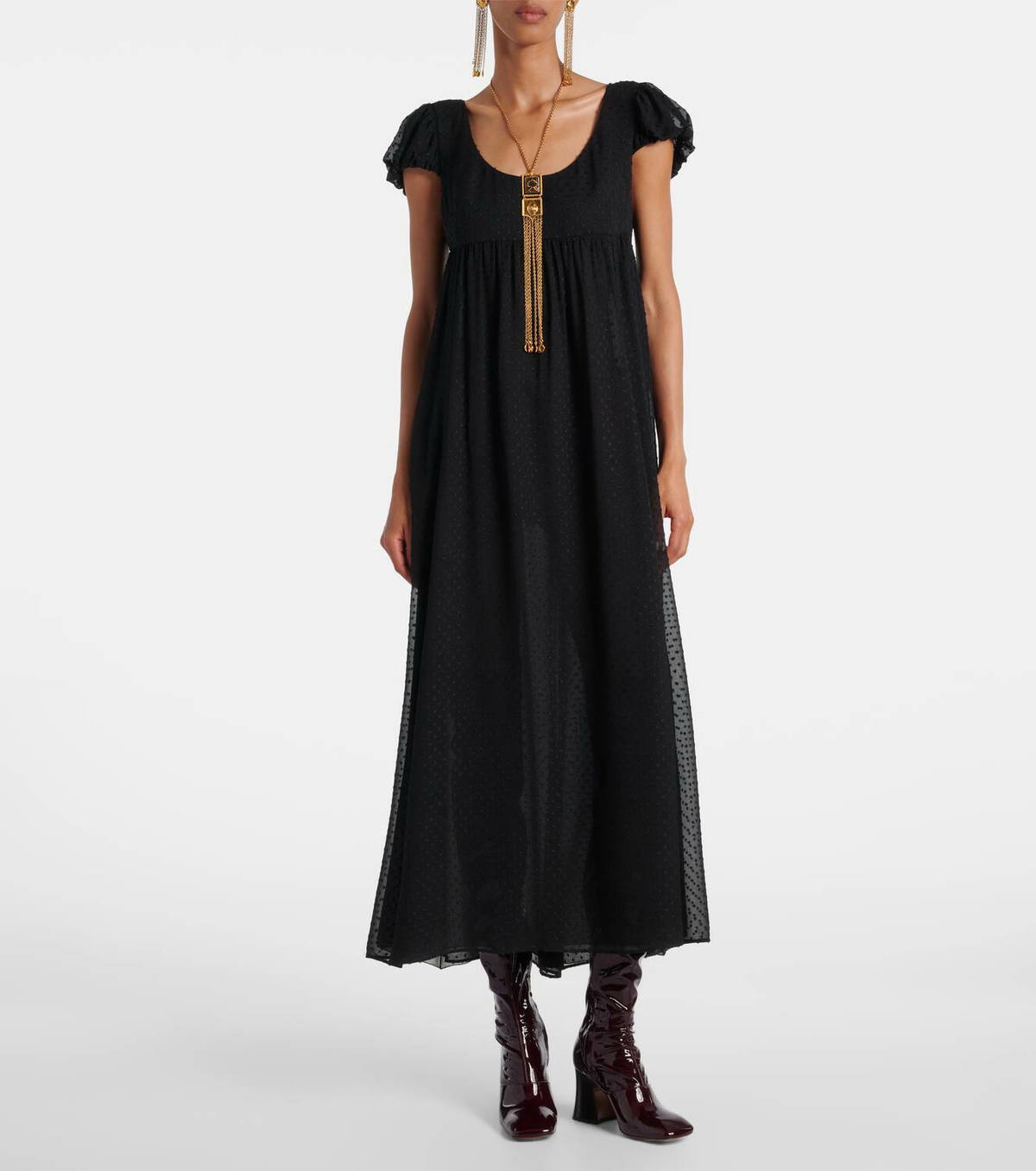 chinese dress ladies Chloe Dress Khaki  Maxi Dresses