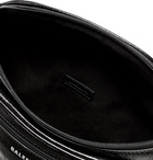 Balenciaga - Arena Creased-Leather Belt Bag - Men - Black