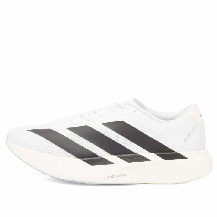 Photo: Adidas Running adidas Adizero Evo SL Sneaker in Ftwr White/Core Black/Ftwr White