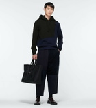 Comme des Garcons Homme Deux - Wool hooded sweatshirt