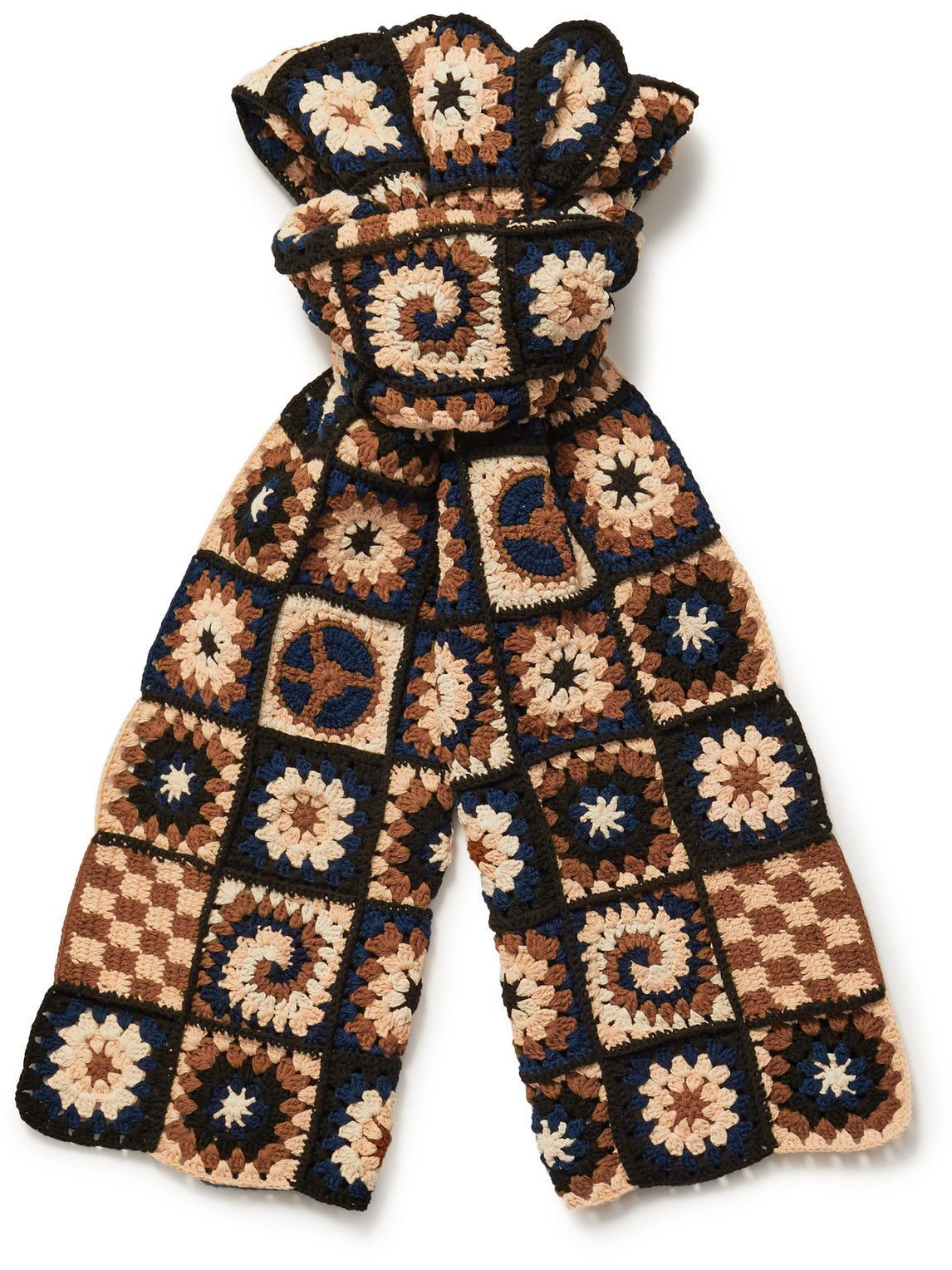 Story Mfg. - Piece Crochet-Knit Cotton Scarf Story Mfg.