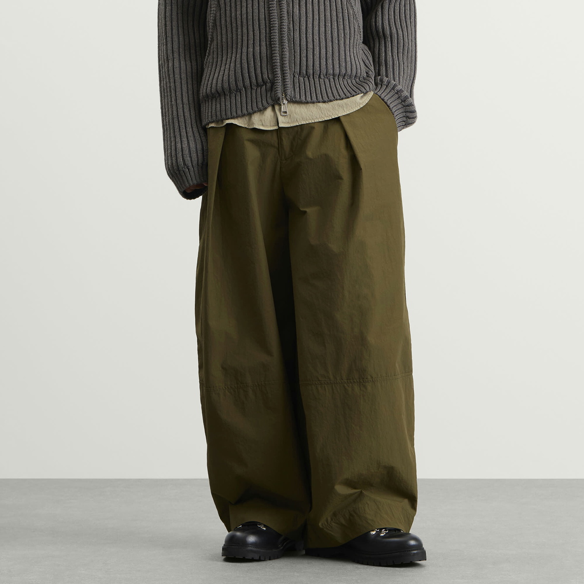 YMC Men's Nyco Deadbeat Trousers - END. Exclusive in Dark Green