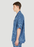 Baroque Denim Shirt in Blue