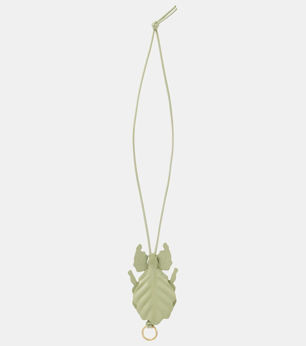 Loewe Leaf Insect leather keychain Loewe