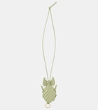 Loewe Leaf Insect leather keychain