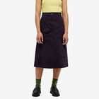 Daniëlle Cathari Women's x Woolrich Cargo Midi Skirt in Navy