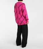 Balenciaga - Logo wool-blend sweater