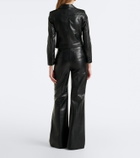 Dorothee Schumacher Leather flared pants