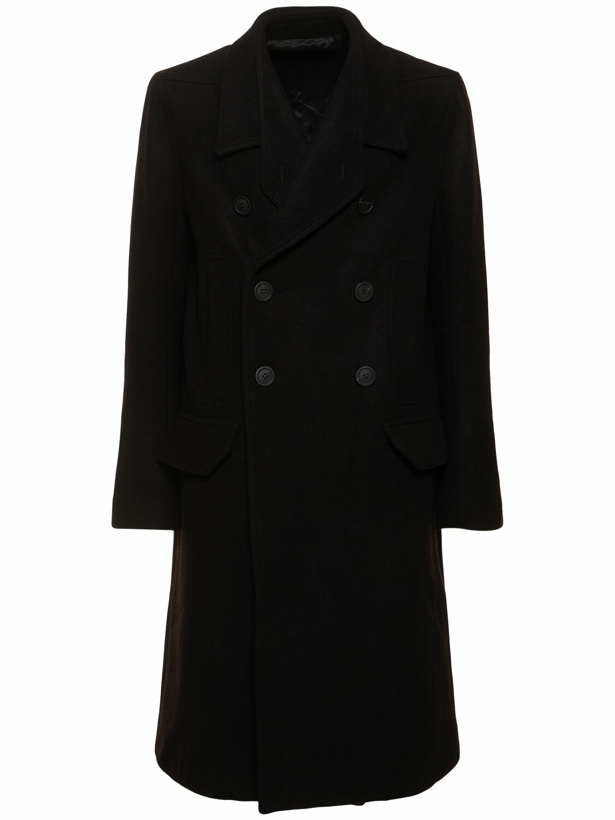 Photo: RICK OWENS Officer Double Breasted Wool Coat