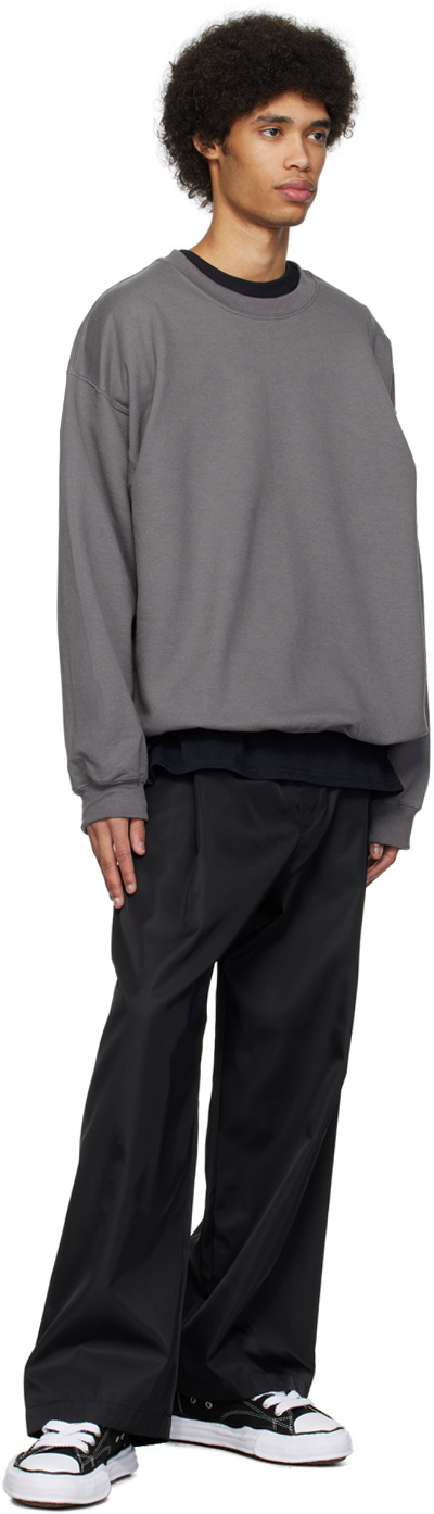 N.Hoolywood Gray Patch Sweatshirt