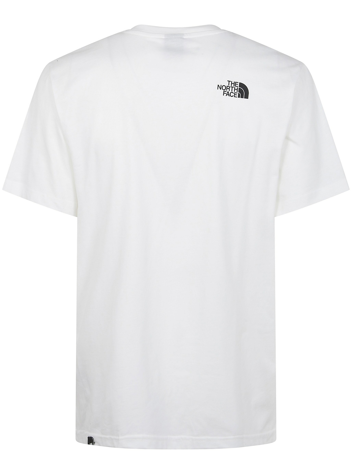 The North Face Man Short Sleeves Simple Dome Tee in White