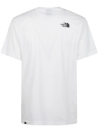 The North Face Man Short Sleeves Simple Dome Tee in White