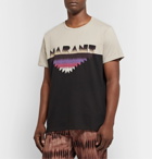 Isabel Marant - Zao Logo-Print Cotton-Jersey T-Shirt - Black