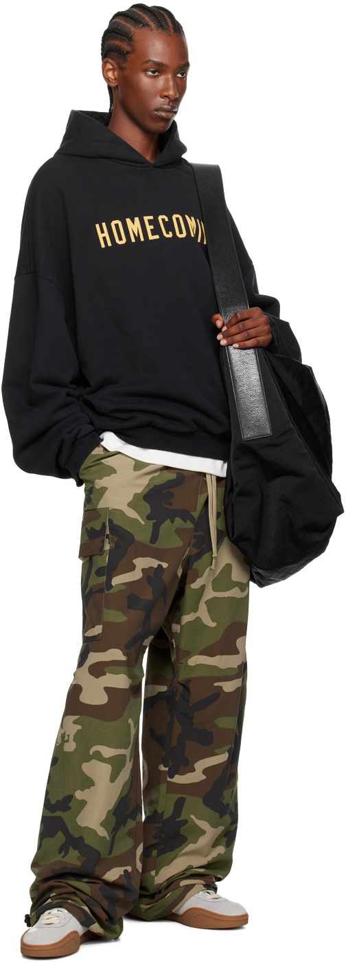 Fear of God ESSENTIALS Black Heavyweight Hoodie